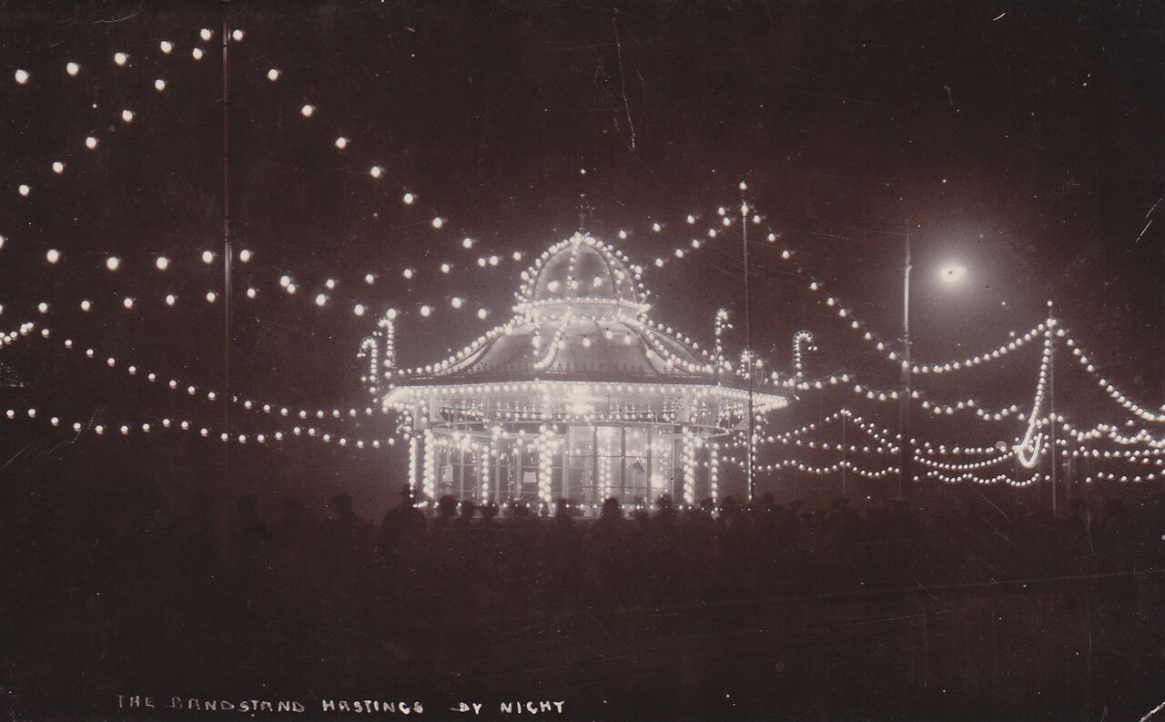 File:Bandstand by Night, Hastings.jpg