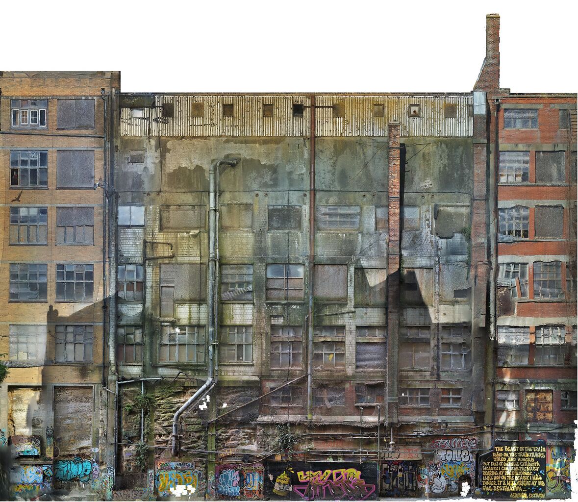 File:Composite view of rear of the Observer buildings.jpg