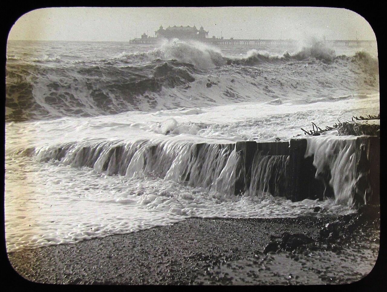 File:Glass-plate-of-Rough-Sea-and-Hastings-Pier-1891..jpg