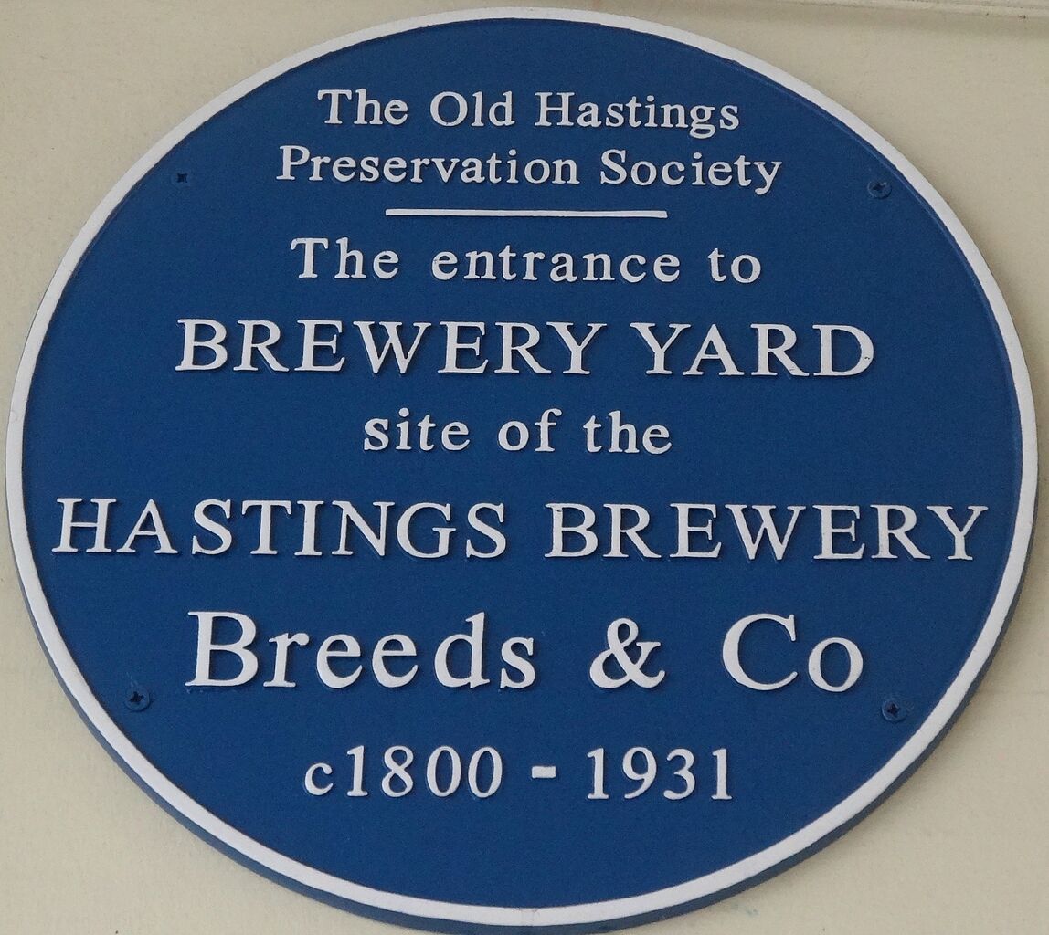 File:Hastings Brewery Blue Plaque, High Street.jpg
