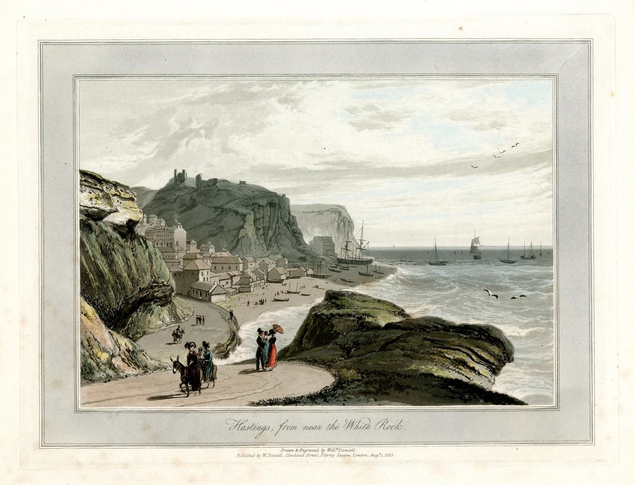 File:Hastings from White Rock c1823.jpg