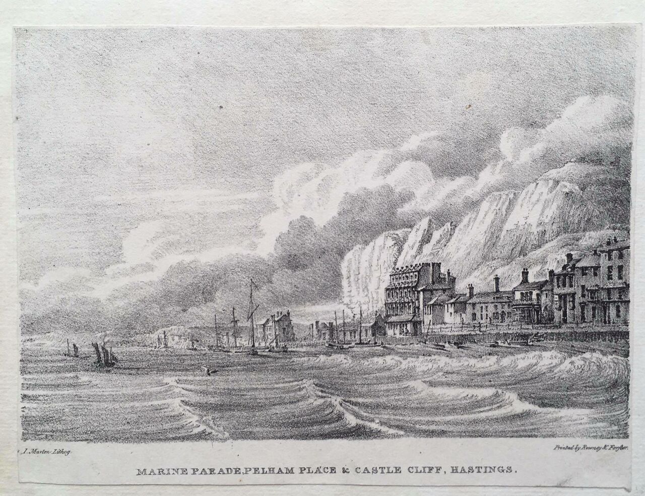 File:Marine Parade Pelham Place c1830.jpg