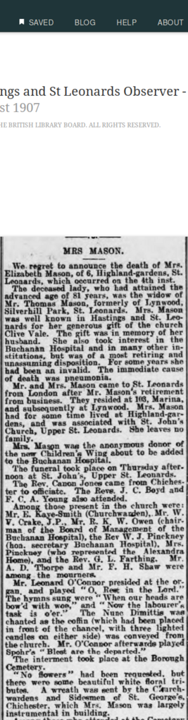 File:Obituary Mrs Elizabeth Mason, Of 6, Highland-Gardens.jpg.png