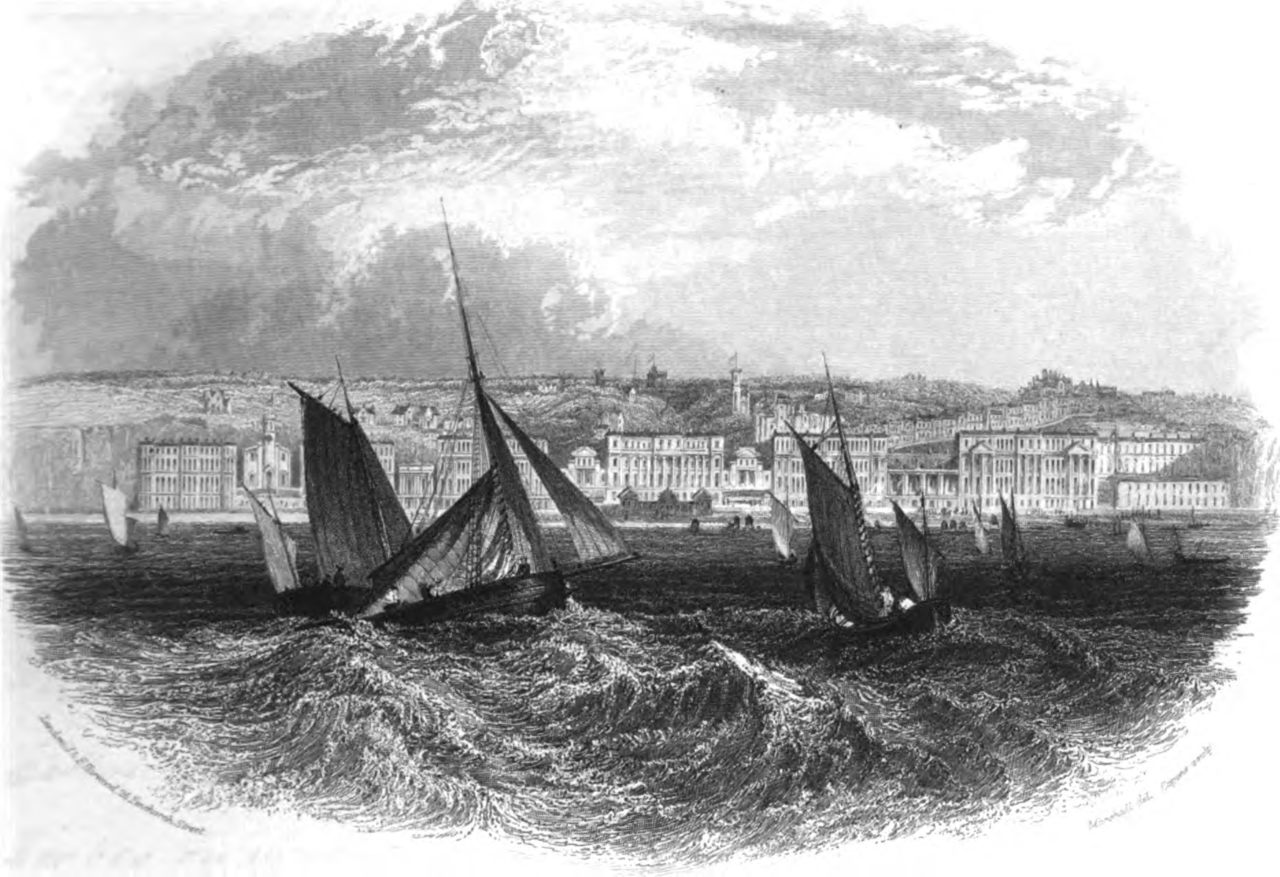 File:St Leonards from the Sea c1840.png