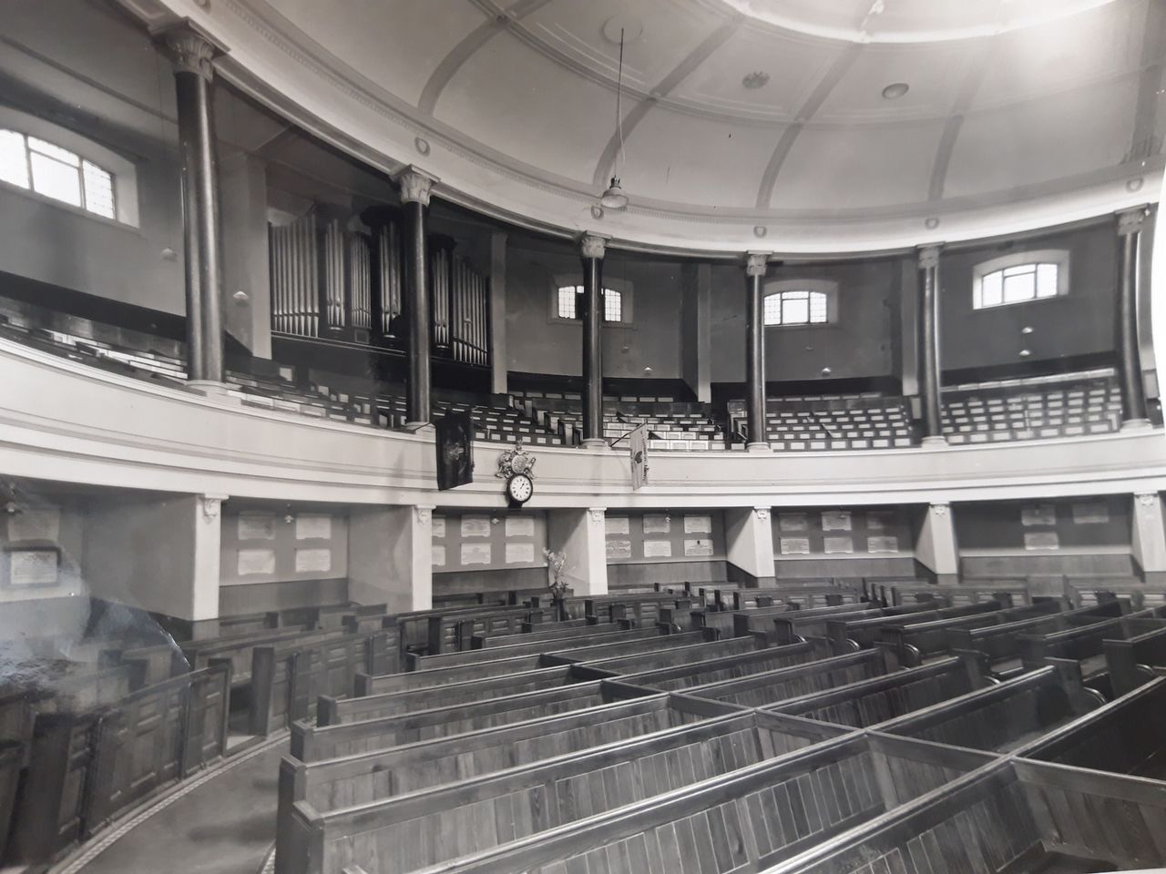 File:St Mary In The Castle interior 1971.jpg