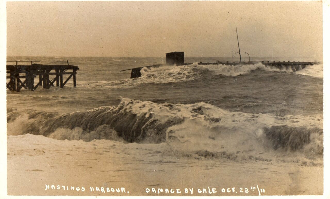 File:Storm Damage to Harbour Arm 22 Oct 1911.jpg
