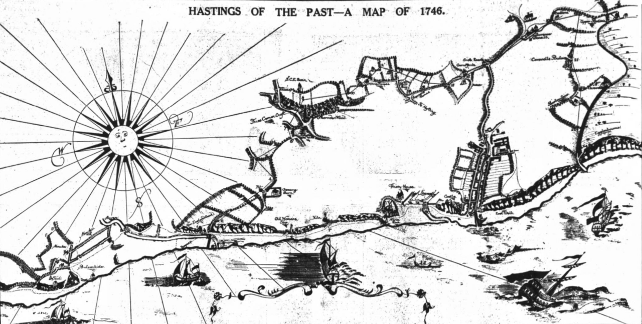 File:The 'Corporation' map of Hastings 1746.png